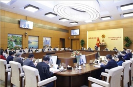 Ngày 21/12, tiếp tục Phiên họp thứ 6 của Ủy ban Thường vụ Quốc hội khóa XV