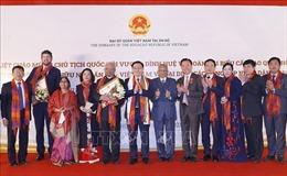 Chủ tịch Quốc hội Vương Đình Huệ gặp gỡ lãnh đạo các Hội hữu nghị Ấn Độ - Việt Nam