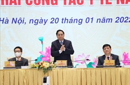 Thủ tướng Phạm Minh Chính dự Hội nghị triển khai công tác năm y tế năm 2022