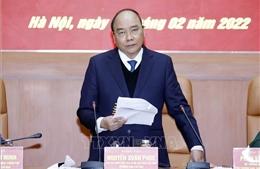Chủ tịch nước Nguyễn Xuân Phúc: Bảo đảm chất lượng, tiến độ tổng kết 10 năm thực hiện Chiến lược bảo vệ Tổ quốc trong tình hình mới