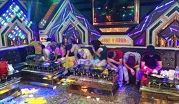 Phát hiện 105 người trong quán bar ở Kiên Giang dương tính với ma túy
