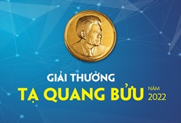 Giải thưởng Tạ Quang Bửu năm 2022: Đề cử 3 giải thưởng chính và 2 giải thưởng trẻ