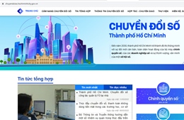 TP Hồ Chí Minh chính thức có Cổng thông tin chuyển đổi số