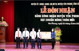 Yên Phong - huyện cuối cùng của tỉnh Bắc Ninh đạt chuẩn nông thôn mới