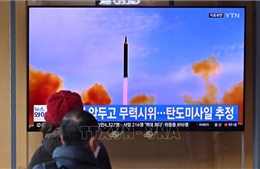 Triều Tiên thực hiện vụ phóng mới từ các hệ thống rocket phóng loạt