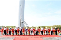 Thêm hai nhà máy điện gió tại vùng ven biển Sóc Trăng đi vào hoạt động