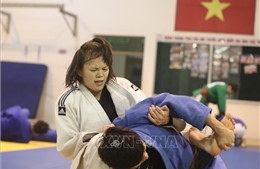 Đội tuyển Judo Việt Nam nỗ lực tập luyện trước thềm SEA Games 31