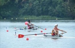 SEA Games 31: Việt Nam về thứ nhất 5/8 nội dung đua thuyền Rowing