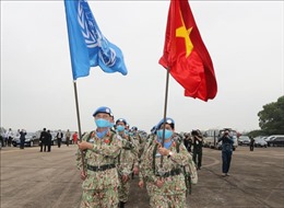 Hình ảnh mới của Quân đội Nhân dân Việt Nam ở địa bàn phái bộ Liên hợp quốc