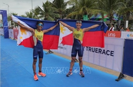 SEA Games 31: Philippines giành HCV ở nội dung 3 môn phối hợp nam, nữ​