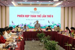 Đồng chí Trần Thanh Mẫn dự Phiên họp toàn thể Ủy ban Xã hội của Quốc hội