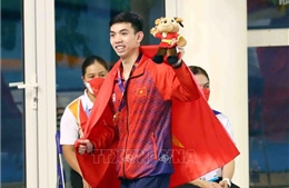 Kình ngư Nguyễn Huy Hoàng chia sẻ cảm xúc sau khi phá kỷ lục SEA Games