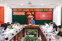 Đoàn công tác Trung ương kiểm tra công tác phòng, chống tham nhũng tại Phú Yên