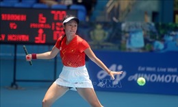 SEA Games 31: Đôi nữ Quần vợt Việt Nam giành chiến thắng trước Indonesia