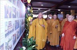 Triển lãm &#39;Phật giáo Thành phố Hồ Chí Minh bốn mươi năm xây dựng và phát triển&#39;