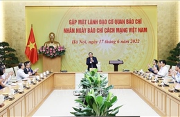 Thủ tướng Phạm Minh Chính: Báo chí luôn là một trong những lực lượng trên tuyến đầu