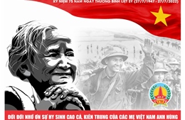 Triển lãm &#39;75 năm đền ơn, đáp nghĩa&#39;