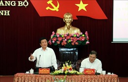 Đồng chí Nguyễn Xuân Thắng: Nam Định cần chủ động, quyết liệt triển khai các nghị quyết, kết luận về xây dựng Đảng