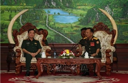Bộ Quốc phòng Lào - Việt Nam tăng cường hợp tác