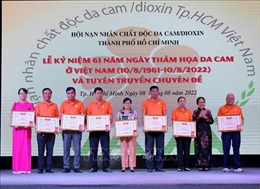 TP Hồ Chí Minh: Họp mặt kỷ niệm 61 năm thảm họa da cam ở Việt Nam