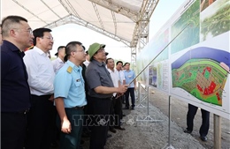 Thủ tướng Phạm Minh Chính kiểm tra một số dự án trọng điểm tại Lào Cai