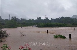 Mưa lớn khiến nhiều địa phương ở Thanh Hóa ngập lụt cục bộ, một số nơi bị cô lập