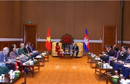 Việt Nam - Campuchia thúc đẩy tình đoàn kết, tương trợ, ủng hộ lẫn nhau
