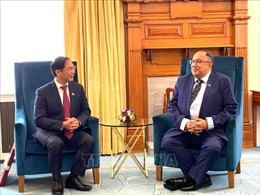 Chủ tịch Quốc hội New Zealand coi trọng quan hệ với Việt Nam