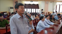 Cử tri Tây Ninh kiến nghị nhiều vấn đề &#39;nóng&#39; về tiền lương, an toàn thực phẩm, cải cách giáo dục