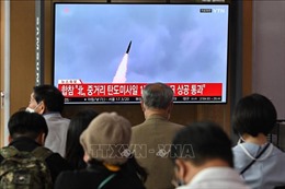 Nhật Bản: Tên lửa của Triều Tiên được phóng từ tàu ngầm, bay xa 350 km