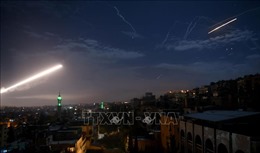Syria đánh chặn tên lửa của Israel