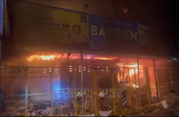 Cháy cửa hàng bách hóa lúc nửa đêm ở Đồng Tháp, 3 người tử vong