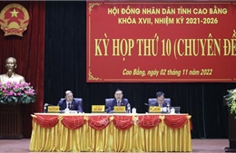HĐND tỉnh Cao Bằng thông qua nhiều nghị quyết quan trọng về phát triển KT - XH