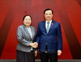 Hà Nội sẵn sàng trao đổi kinh nghiệm với Lào trong công tác tổ chức xây dựng Đảng