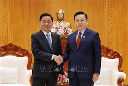 Đoàn đại biểu Ủy ban Kiểm tra trung ương Đảng Cộng sản Việt Nam thăm và làm việc tại Lào