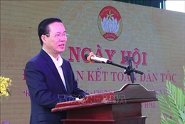 Thường trực Ban Bí thư dự Ngày hội Đại đoàn kết toàn dân tộc tại Thừa Thiên - Huế