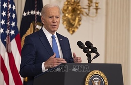 Tổng thống Joe Biden động viên đội tuyển Mỹ trước trận ra quân tại World Cup 2022