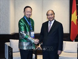 Chủ tịch nước Nguyễn Xuân Phúc tiếp Chủ tịch Hội Hữu nghị Thái Lan - Việt Nam