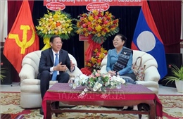 Lãnh đạo TP Hồ Chí Minh chúc mừng Quốc khánh Lào