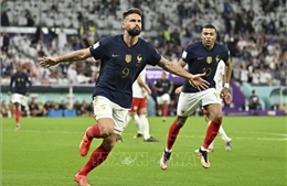 WORLD CUP 2022: Giroud trở thành chân sút vĩ đại nhất lịch sử đội tuyển Pháp