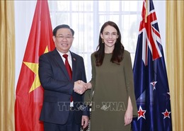 Chủ tịch Quốc hội Vương Đình Huệ hội kiến Thủ tướng New Zealand 