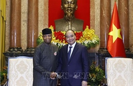 Chủ tịch nước Nguyễn Xuân Phúc tiếp Phó Tổng thống Nigeria