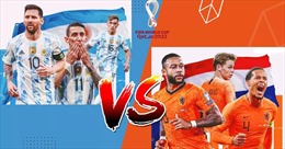 Vòng Tứ kết World Cup 2022 - Cuộc chạm trán duyên nợ giữa Hà Lan và Argentina
