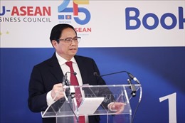 Thủ tướng Phạm Minh Chính dự Hội nghị Thượng đỉnh kinh doanh ASEAN - EU lần thứ 10
