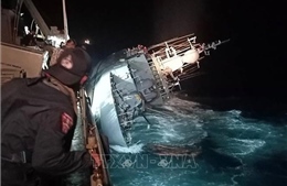 Còn 11 thuỷ thủ mất tích trong vụ đắm tàu chiến Thái Lan