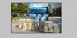 Myanmar thu giữ 1,35 tấn ma túy dạng caffeine