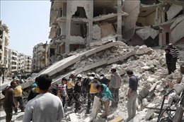 Tai nạn sập nhà ở Syria, 10 người thiệt mạng
