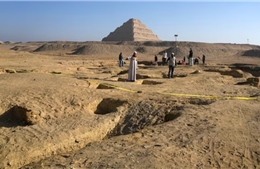 Phát hiện nhiều ngôi mộ cổ thuộc thời kỳ Old Kingdom tại Ai Cập