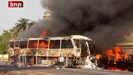 Va chạm giữa xe buýt và xe tải ở Benin, ít nhất 22 người chết 