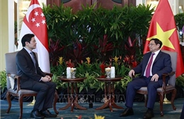 Thủ tướng Phạm Minh Chính tiếp Phó Thủ tướng Singapore Lawrence Wong